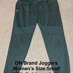 On Running Brand Women’s Joggers - Green
